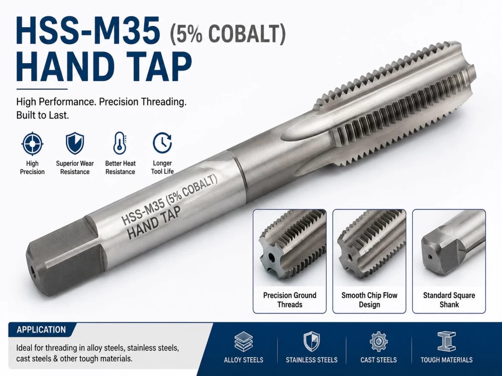 HSS-M35 (5% COBALT) HAND TAPS